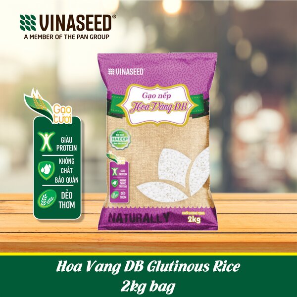 Hoa Vang DB glutinous rice - 2kg bag