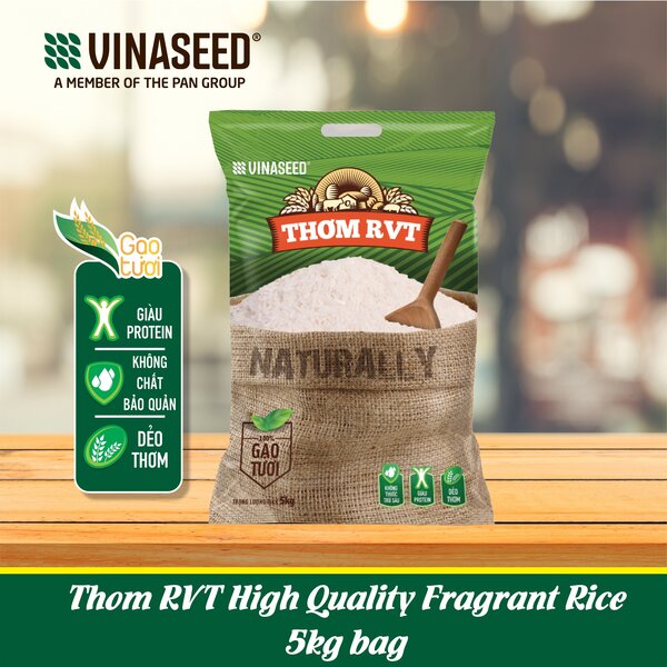 Thom RVT high quality fragrant rice - 5kg bag