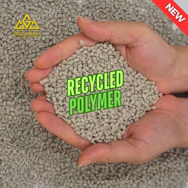 Recycled plastic pellets