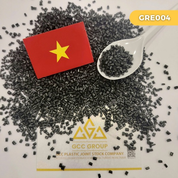 Recycled plastic pellets