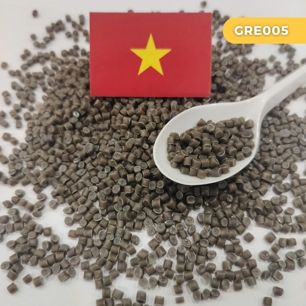 Recycled plastic pellets