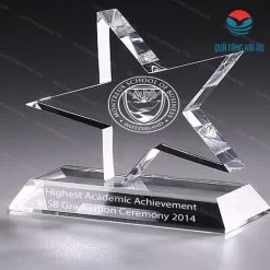 Crystal plaque