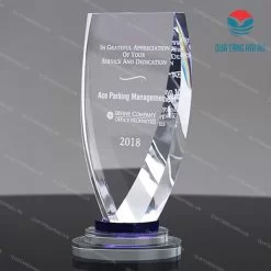 Crystal trophy