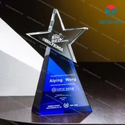 Crystal trophy