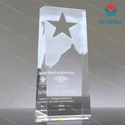 Crystal trophy