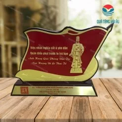 Commemorative bronze plaque