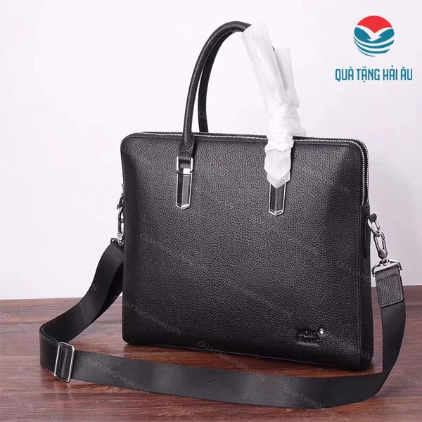 Leather briefcase