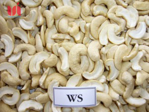 White cashew kernels