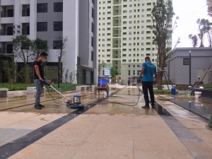 Cleaning after construction