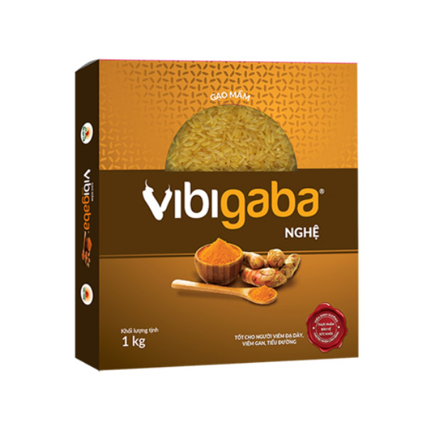 Vibigaba turmeric germinated rice