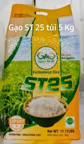 Exported ST25 rice