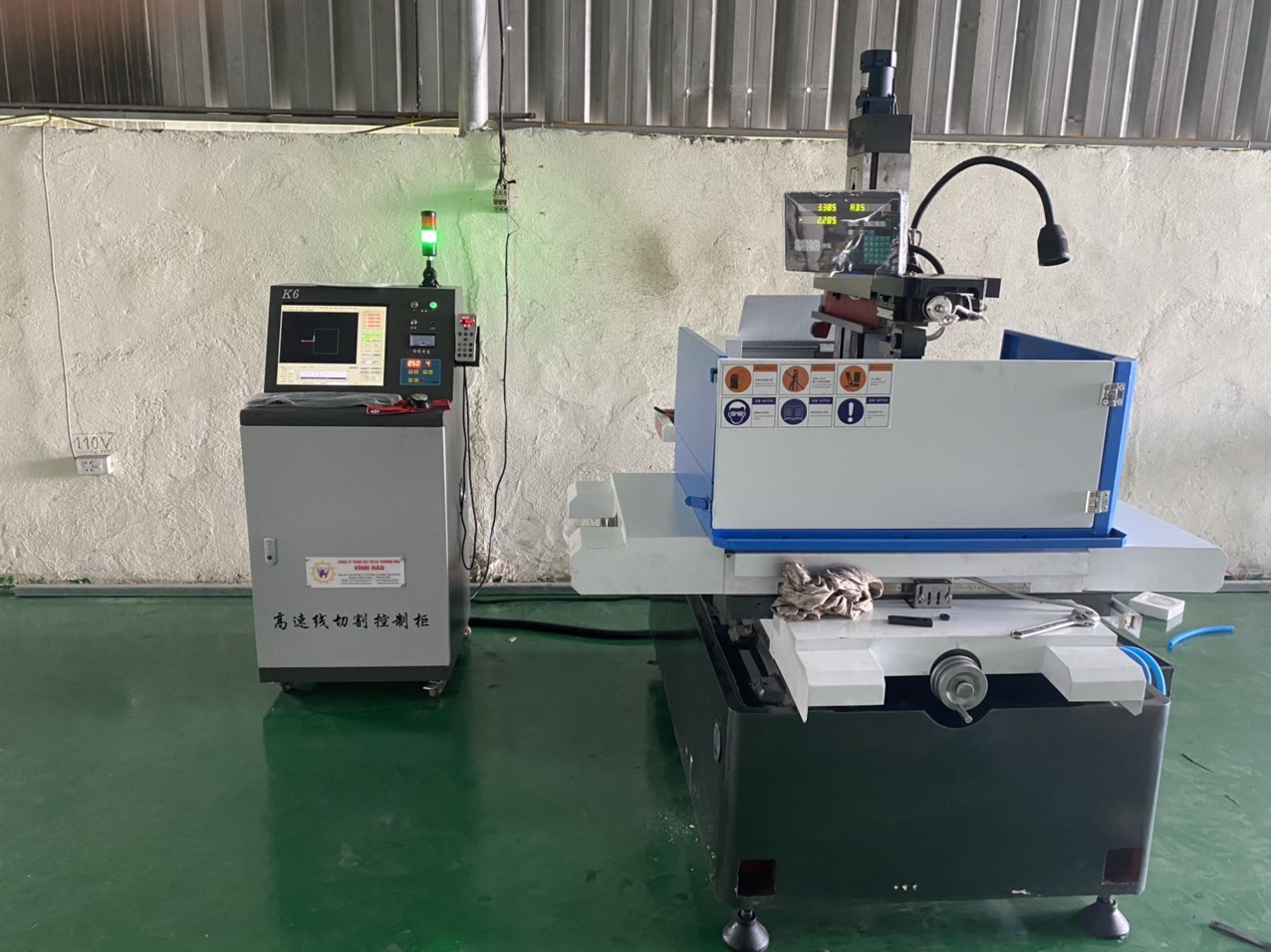 Thai Chau wire cutting machine