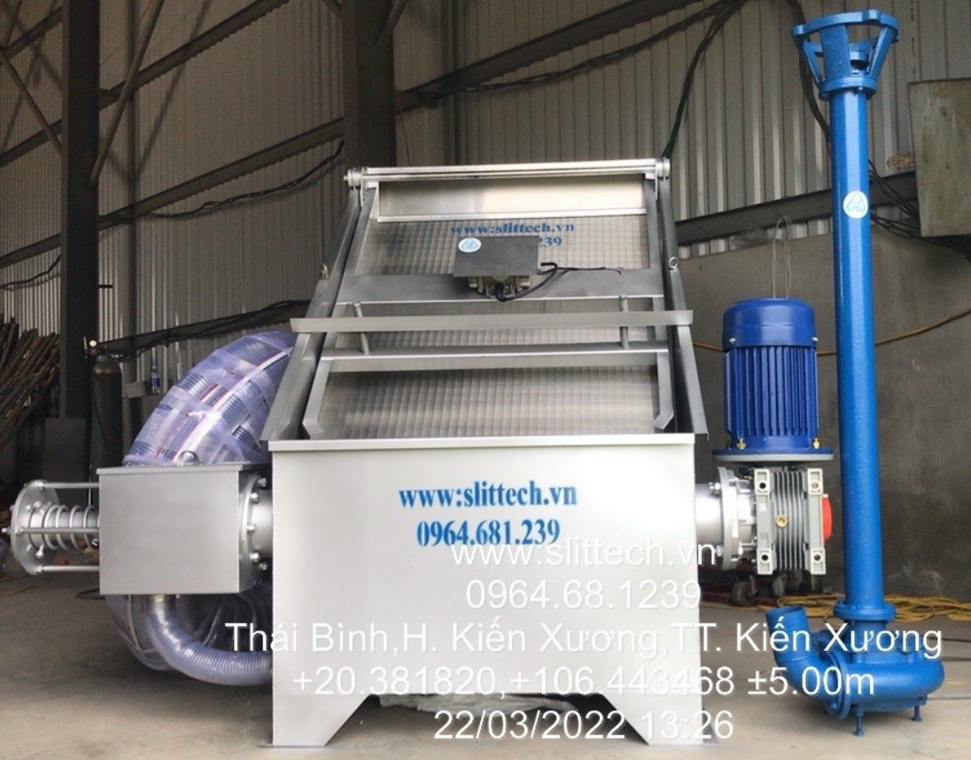 New-technology 2-stage manure separator