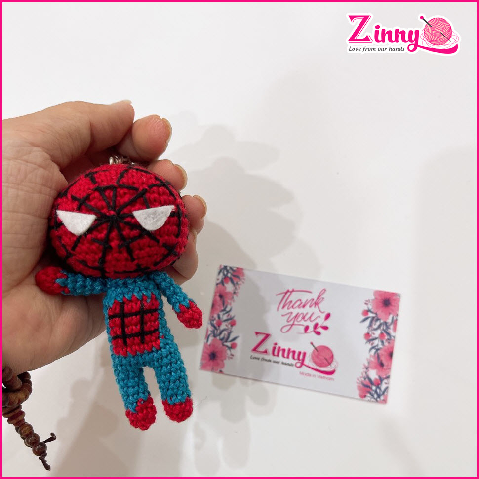 Crochet keychain