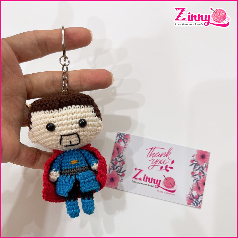 Crochet keychain