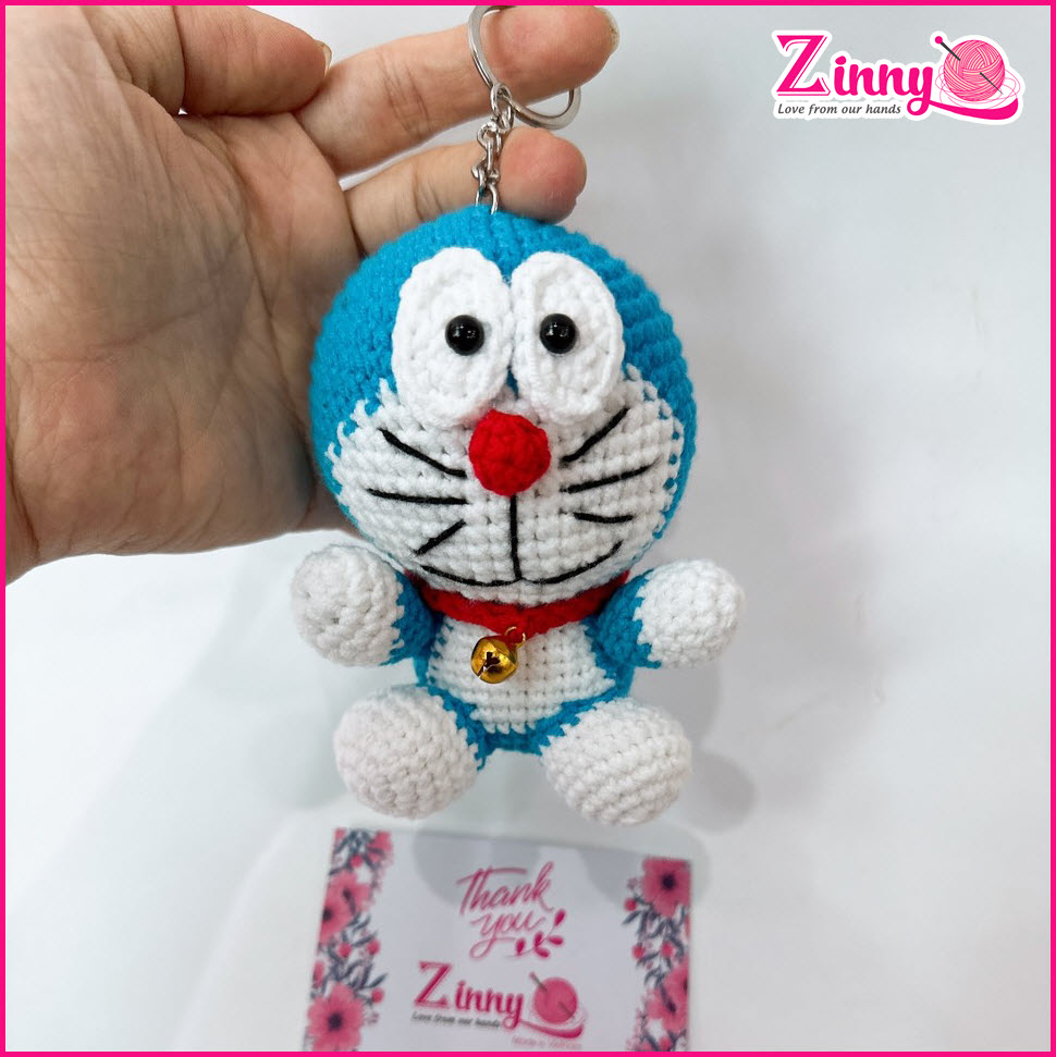 Crochet keychain