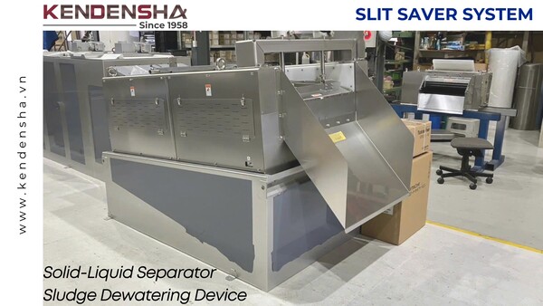 SLIT SAVER sludge dewatering device