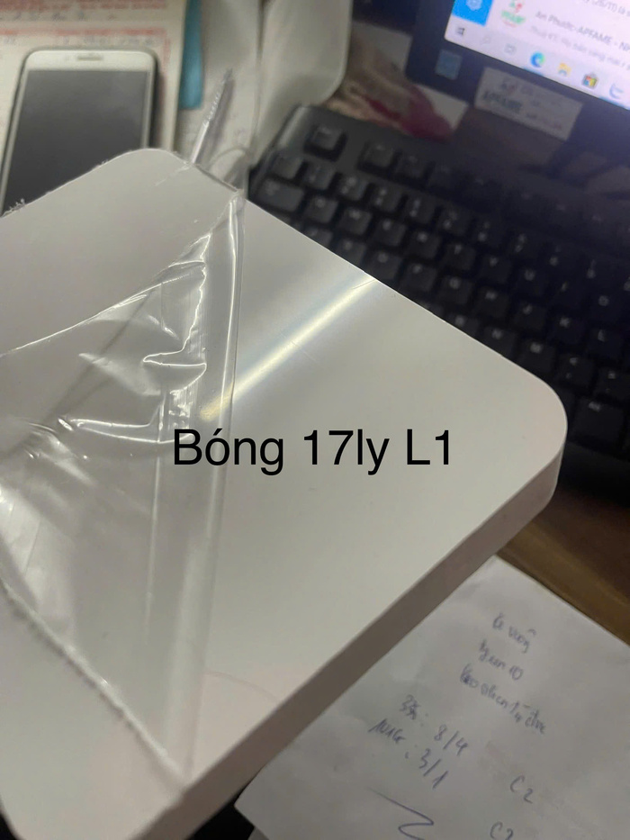 3-layer high gloss plastic board