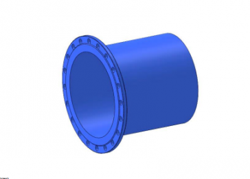 Flange spigot