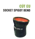 Socket spigot bend