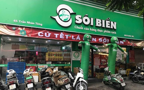Food store signboard