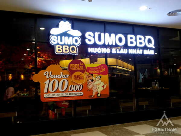 Sumi BBQ restaurant signboard