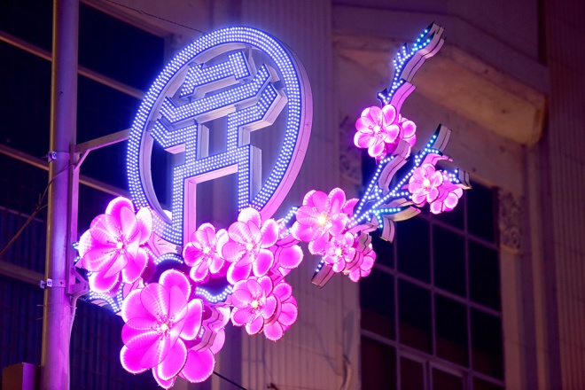 LED pole light