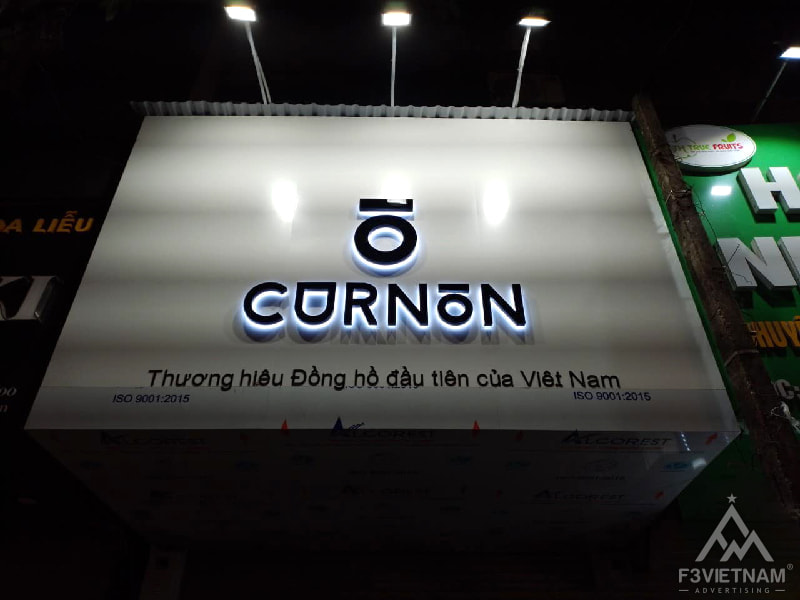 Processing 3D plexiglas signboard