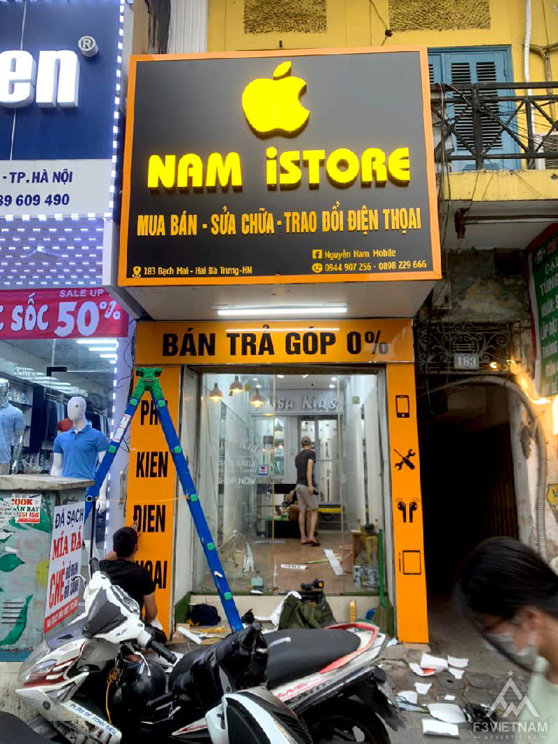 Processing 3D plexiglas signboard