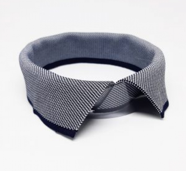 Honeycomb PE rib collar (4.5 cm) + spandex