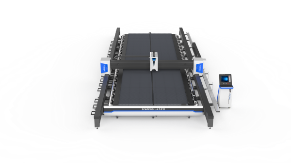 Large Table Fiber Laser Cutter