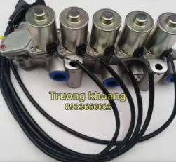 Electrical valve set