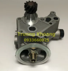 Excavator fuel pump