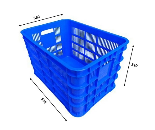 Plastic crate