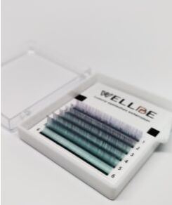Emerald violet C curl eyelash