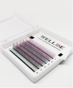 Emerald pink L curl eyelash