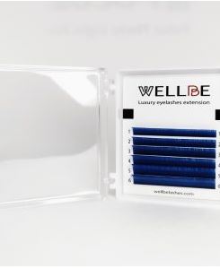 Ocean blue eyelashes