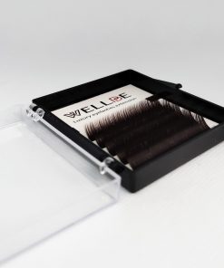 Brown C eyelashes 0.07 9-12mm