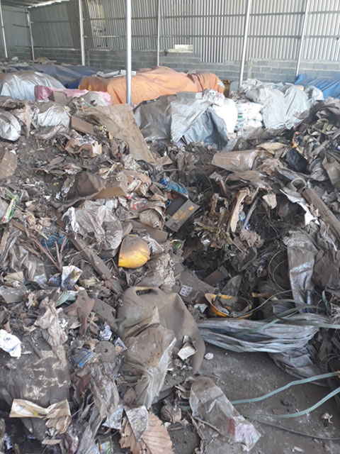 Industrial waste