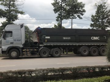 Industrial waste transportation