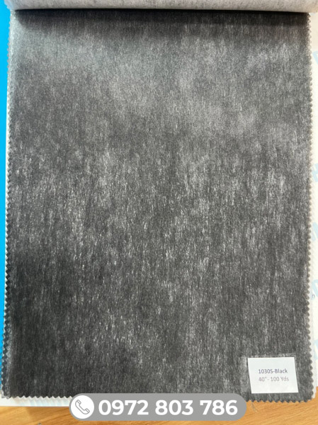 Non-fusible interlining