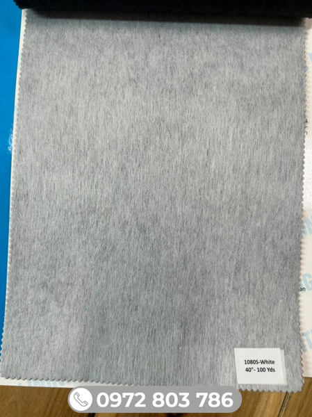 Non-fusible interlining