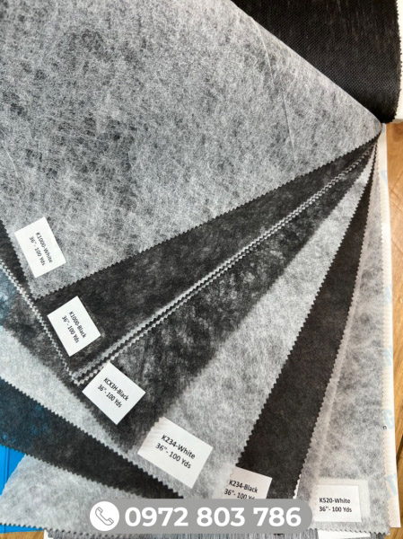 Non-fusible interlining