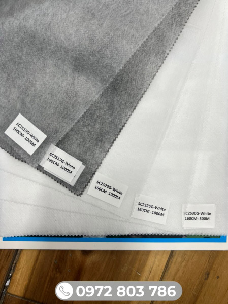 Non-woven interlining