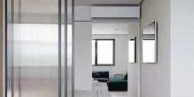Slim 3-sash sliding door