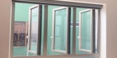 Grober 3-sash casement window