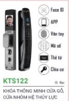 Smart lock for wooden and hydraulic aluminum doors