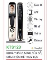 Smart lock for wooden and hydraulic aluminum doors