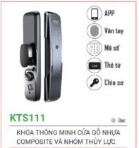 Smart lock for wooden, composite, and aluminum doors
