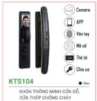 Smart lock for wooden and fire-rated steel doors